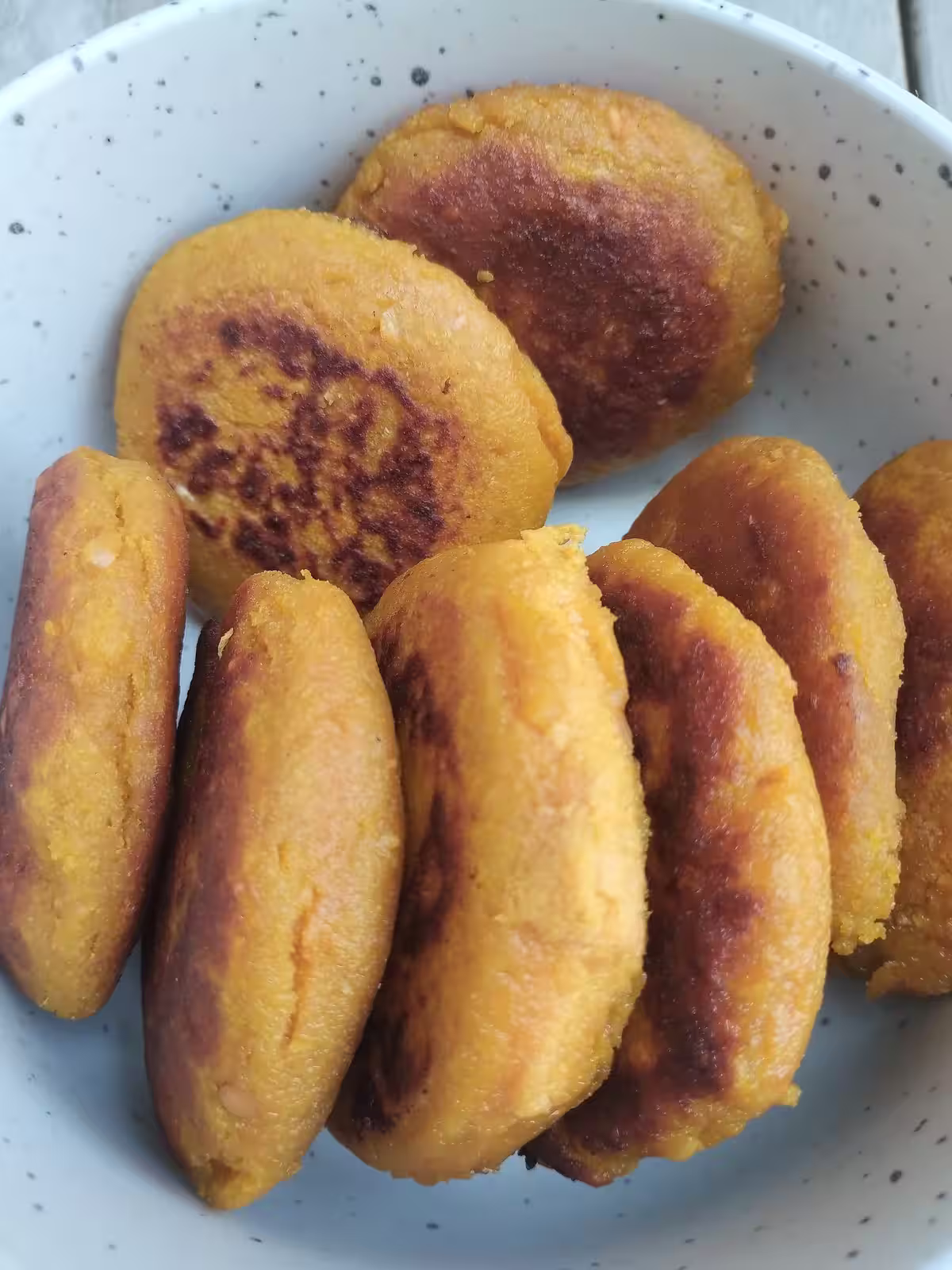 Galettes de lentilles cuites