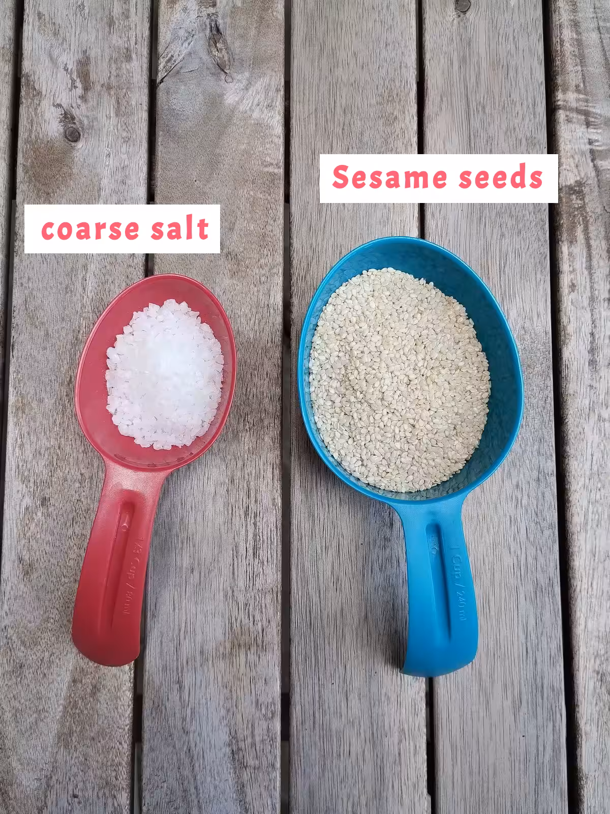 Gomasio ingredients